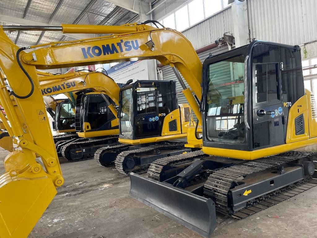 Komatsu PC 70 - Μίνι εκσκαφέας: φωτογραφία 5 Komatsu PC 70 - Μίνι εκσκαφέας: φωτογραφία 5
