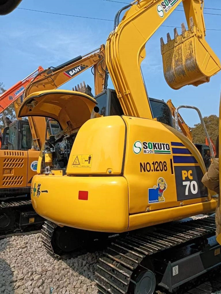 Komatsu PC 70 - Μίνι εκσκαφέας: φωτογραφία 3 Komatsu PC 70 - Μίνι εκσκαφέας: φωτογραφία 3