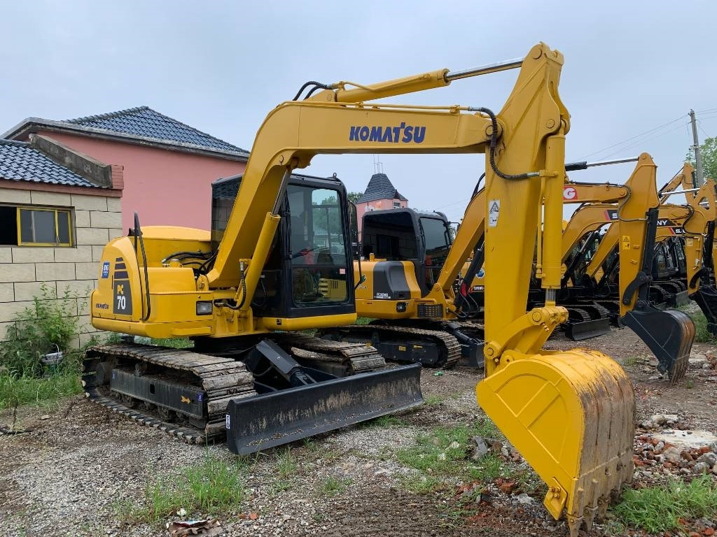 Komatsu PC 70 - Μίνι εκσκαφέας: φωτογραφία 5 Komatsu PC 70 - Μίνι εκσκαφέας: φωτογραφία 5