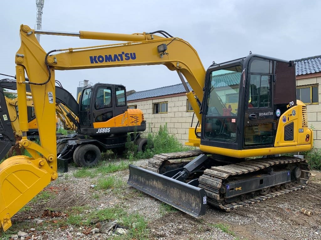 Komatsu PC 70 - Μίνι εκσκαφέας: φωτογραφία 3 Komatsu PC 70 - Μίνι εκσκαφέας: φωτογραφία 3