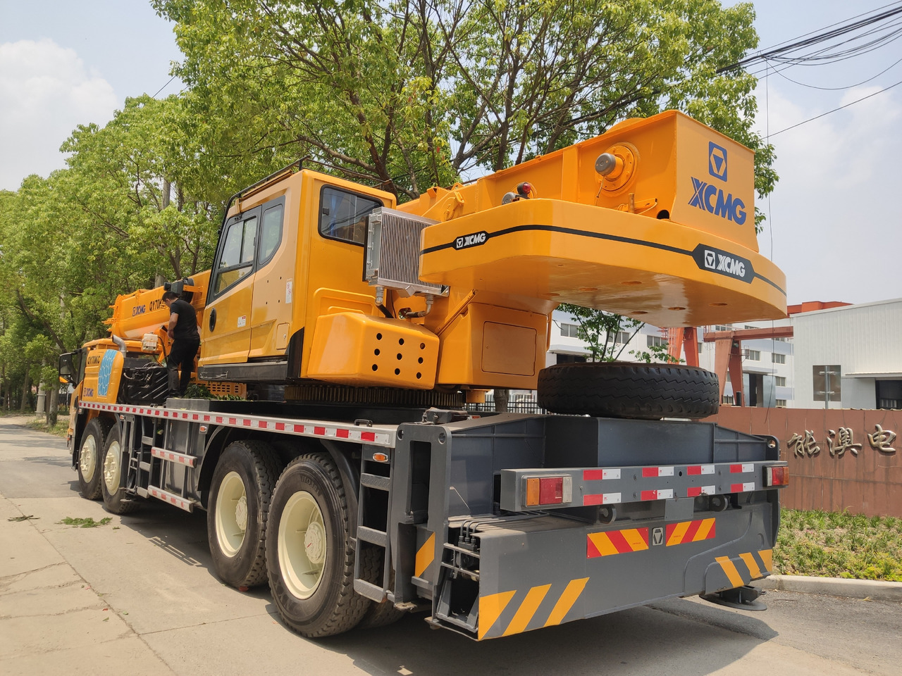 Τηλεσκοπικός γερανός XCMG QY70KC TRUCK CRANE USED XCMG 70TON  QY70K QY70K-2 MOBILE TRUCK CRANE: φωτογραφία 7