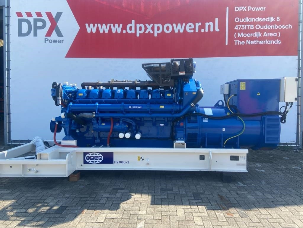FG Wilson P2000-3 - 2000 kVA Open Genset - DPX-16033-O - Βιομηχανική γεννήτρια: φωτογραφία 1 FG Wilson P2000-3 - 2000 kVA Open Genset - DPX-16033-O - Βιομηχανική γεννήτρια: φωτογραφία 1