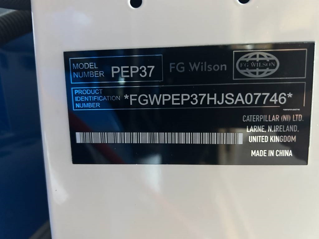Νέα Βιομηχανική γεννήτρια FG Wilson P33-3 - 33 kVA Genset - DPX-16003: φωτογραφία 21