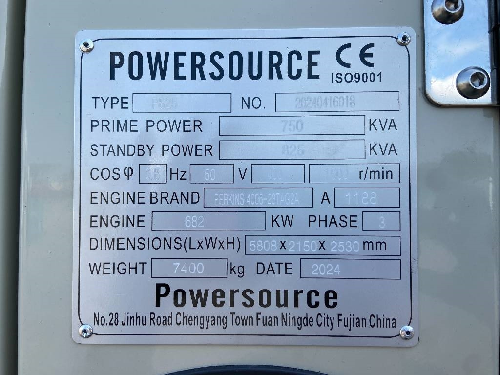 Perkins 4006-23TAG2A - 825 kVA Generator - DPX-19817 - Βιομηχανική γεννήτρια: φωτογραφία 4 Perkins 4006-23TAG2A - 825 kVA Generator - DPX-19817 - Βιομηχανική γεννήτρια: φωτογραφία 4