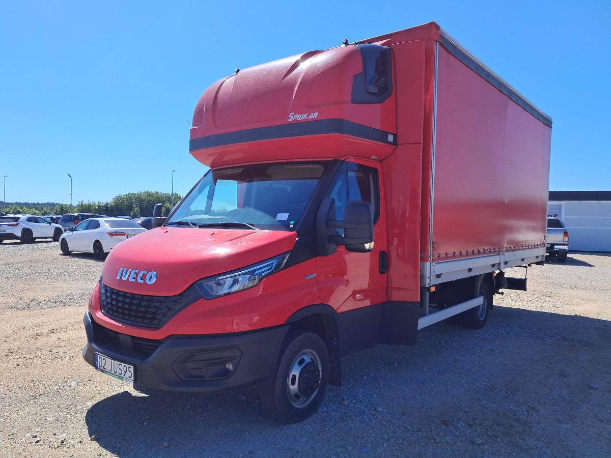 IVECO/JUSAM STANISŁAWJURKOWSKI 50C18/JU06 PLANDEKA - Επαγγελματικό αυτοκίνητο με μουσαμά: φωτογραφία 2 IVECO/JUSAM STANISŁAWJURKOWSKI 50C18/JU06 PLANDEKA - Επαγγελματικό αυτοκίνητο με μουσαμά: φωτογραφία 2
