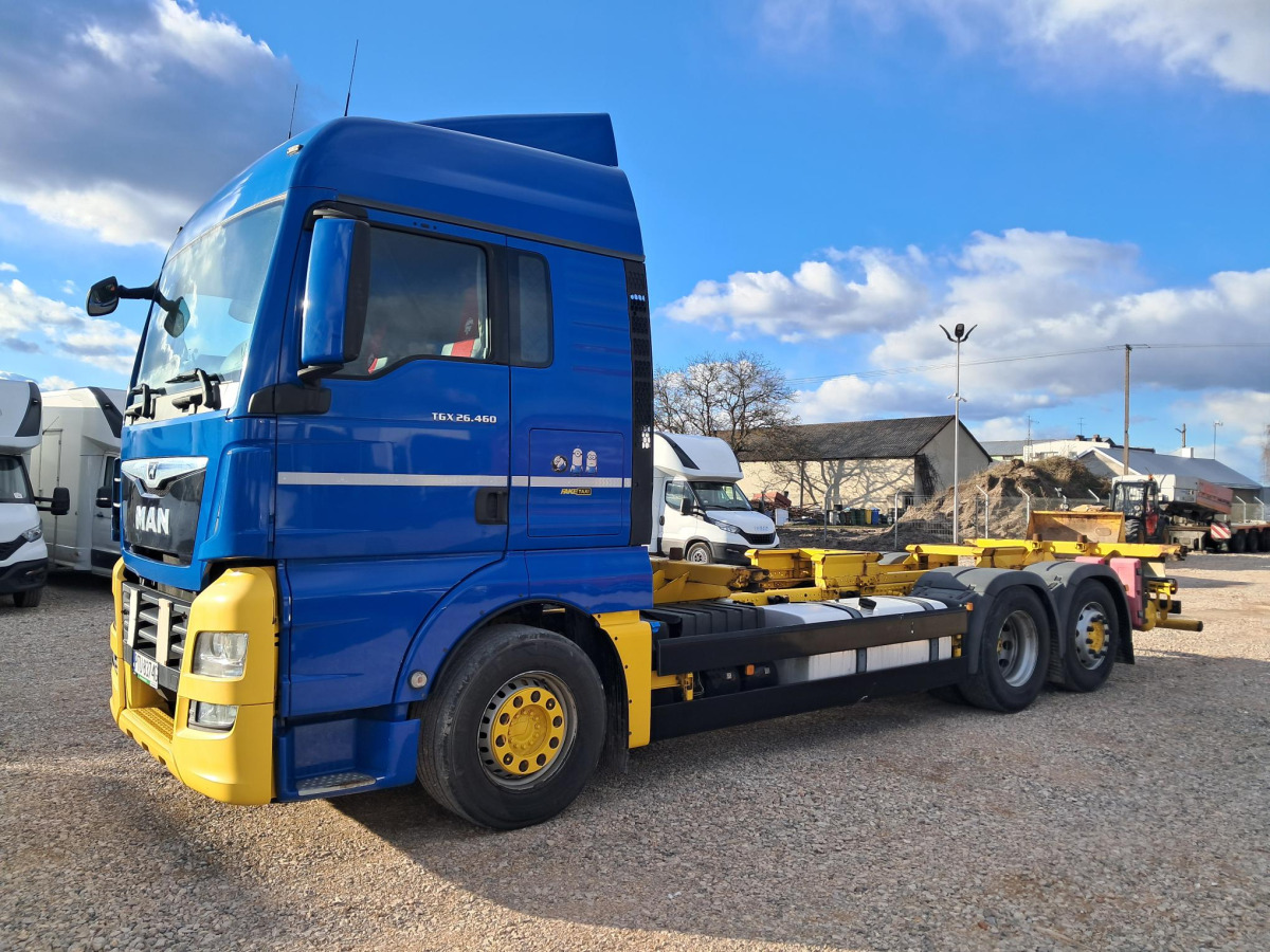 MAN TGX 26.460 BDF - Φορτηγό μεταφοράς εμπορευματοκιβωτίων/ Κινητό αμάξωμα: φωτογραφία 3 MAN TGX 26.460 BDF - Φορτηγό μεταφοράς εμπορευματοκιβωτίων/ Κινητό αμάξωμα: φωτογραφία 3