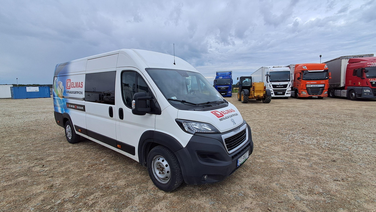 PEUGEOT BOXER BRYGADÓWKA - Διπλοκάμπινο ελαφρύ επαγγελματικό: φωτογραφία 1 PEUGEOT BOXER BRYGADÓWKA - Διπλοκάμπινο ελαφρύ επαγγελματικό: φωτογραφία 1