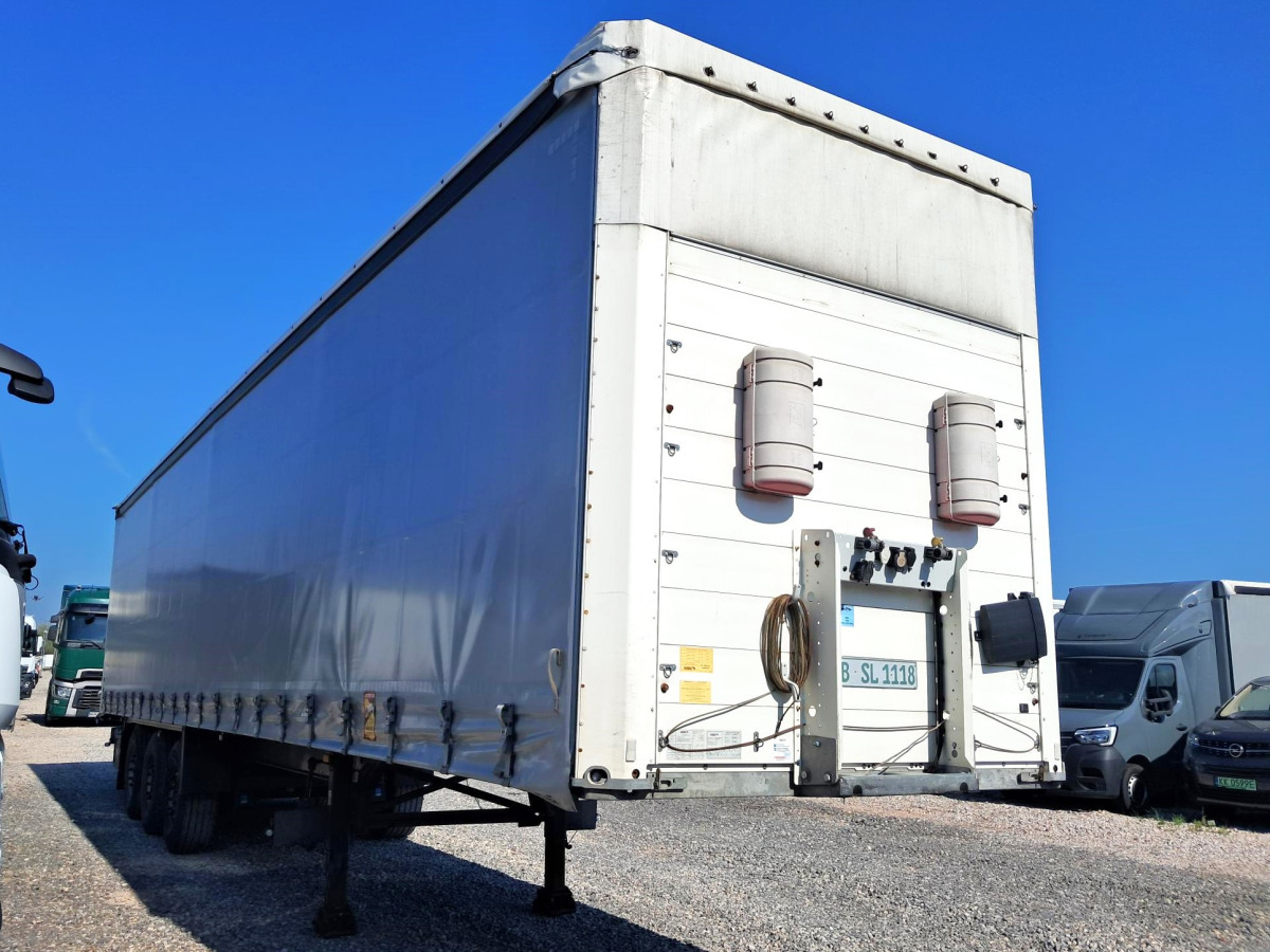 SCHMITZ SCS 24/L - 13.62 EB KURTYNOWA Z PODWIESZANYM WÓZKIEM WIDŁOWYM - Τρέιλερ κουρτίνα: φωτογραφία 1 SCHMITZ SCS 24/L - 13.62 EB KURTYNOWA Z PODWIESZANYM WÓZKIEM WIDŁOWYM - Τρέιλερ κουρτίνα: φωτογραφία 1