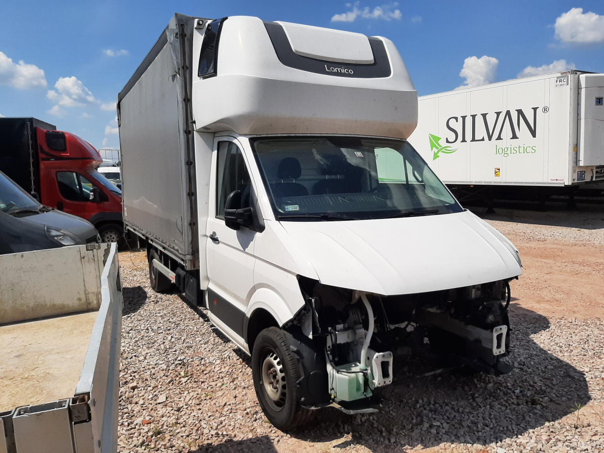 VOLKSWAGEN CRAFTER PLANDEKA - Επαγγελματικό αυτοκίνητο με μουσαμά: φωτογραφία 1 VOLKSWAGEN CRAFTER PLANDEKA - Επαγγελματικό αυτοκίνητο με μουσαμά: φωτογραφία 1