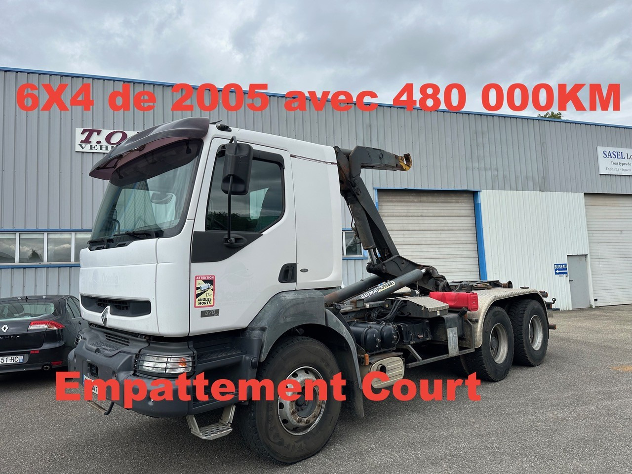 RENAULT KERAX 370 DCI - Φορτηγό φόρτωσης γάντζου: φωτογραφία 1 RENAULT KERAX 370 DCI - Φορτηγό φόρτωσης γάντζου: φωτογραφία 1