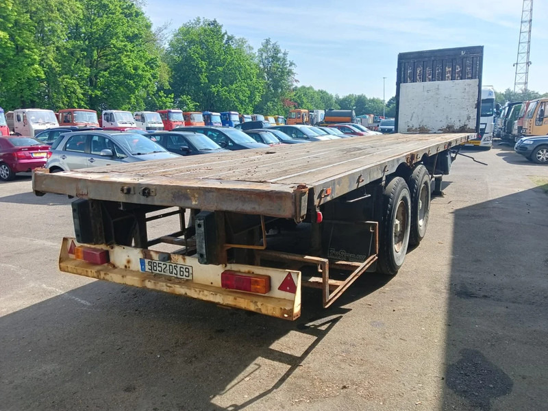 Fruehauf 2 Axle Fruehauf , Flat trailer , Drum Brakes - Επικαθήμενο πλατφόρμα/ Καρότσα: φωτογραφία 5 Fruehauf 2 Axle Fruehauf , Flat trailer , Drum Brakes - Επικαθήμενο πλατφόρμα/ Καρότσα: φωτογραφία 5