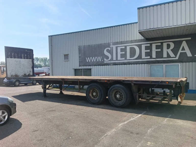 Fruehauf 2 Axle Fruehauf , Flat trailer , Drum Brakes - Επικαθήμενο πλατφόρμα/ Καρότσα: φωτογραφία 2 Fruehauf 2 Axle Fruehauf , Flat trailer , Drum Brakes - Επικαθήμενο πλατφόρμα/ Καρότσα: φωτογραφία 2