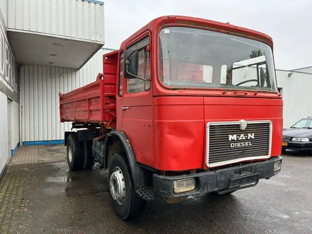MAN 19 280 , Eaton Manual , 3 way tipper , Spring suspension - Φορτηγό ανατρεπόμενο: φωτογραφία 4 MAN 19 280 , Eaton Manual , 3 way tipper , Spring suspension - Φορτηγό ανατρεπόμενο: φωτογραφία 4
