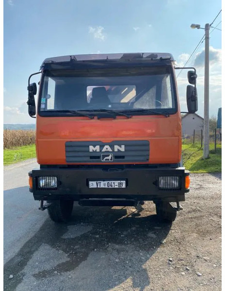 Φορτηγό ανατρεπόμενο, Φορτηγό με γερανό MAN LE 18-280 , 4X4 , Tipper , Palfinger PK 9501: φωτογραφία 10