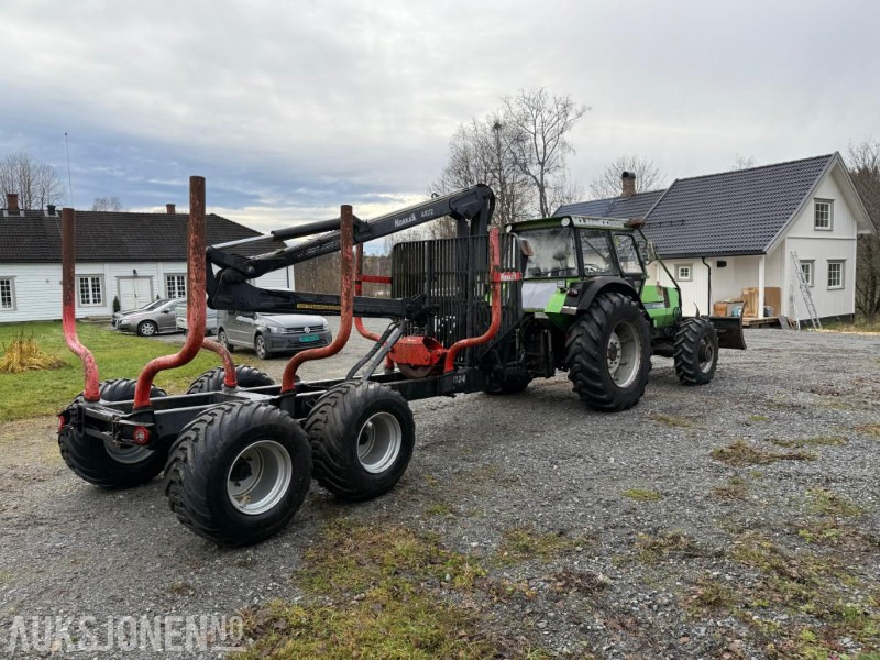 1981 Deutz DX 110A m/ tømmerhenger - Τρακτέρ: φωτογραφία 5 1981 Deutz DX 110A m/ tømmerhenger - Τρακτέρ: φωτογραφία 5