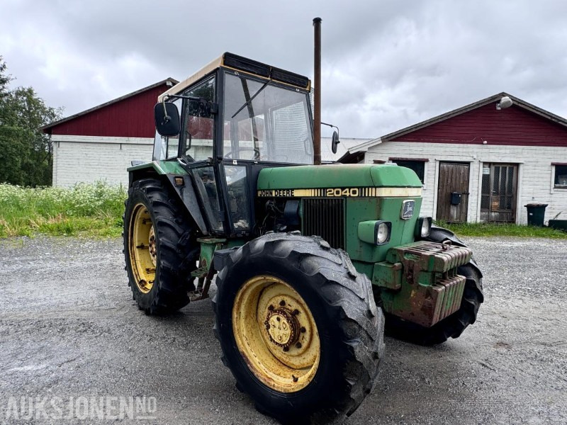 1981 John Deere 2040 - 4x4 - Hydraulisk toppstag og Triangel - 2 kjettinger - Τρακτέρ: φωτογραφία 3 1981 John Deere 2040 - 4x4 - Hydraulisk toppstag og Triangel - 2 kjettinger - Τρακτέρ: φωτογραφία 3