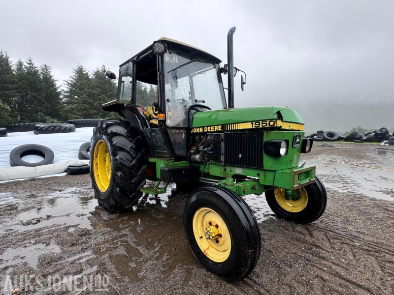 1988 John Deere 1950 POWER SYNCHRON med toppstag og triangelfeste - Τρακτέρ: φωτογραφία 3 1988 John Deere 1950 POWER SYNCHRON med toppstag og triangelfeste - Τρακτέρ: φωτογραφία 3