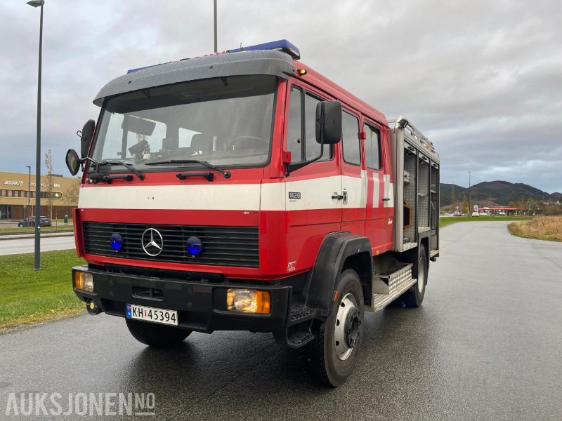 1990 Mercedes-Benz 1120 AF Brannbil, med kun 44745 km, Eu godkjent til 30.04.2026 - Πυροσβεστικό όχημα: φωτογραφία 4 1990 Mercedes-Benz 1120 AF Brannbil, med kun 44745 km, Eu godkjent til 30.04.2026 - Πυροσβεστικό όχημα: φωτογραφία 4
