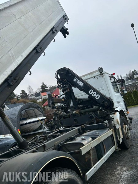 1995 Scania P93 tippbil med kran - Φορτηγό ανατρεπόμενο: φωτογραφία 5 1995 Scania P93 tippbil med kran - Φορτηγό ανατρεπόμενο: φωτογραφία 5