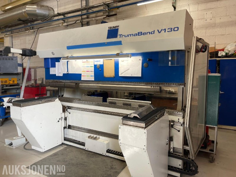 1996 Trumpf TrumaBend V130 plateknekke - reparasjonsobjekt - Εξοπλισμού κατασκευών: φωτογραφία 1 1996 Trumpf TrumaBend V130 plateknekke - reparasjonsobjekt - Εξοπλισμού κατασκευών: φωτογραφία 1