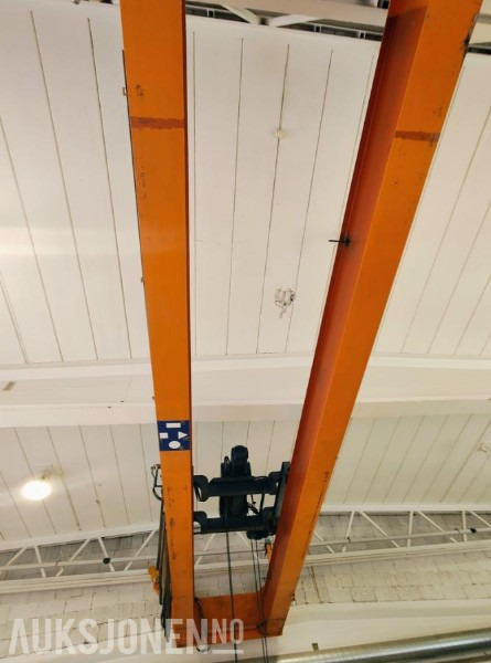 1997 Demag ZKKE Traverskran - Bredde 8500 mm - løftekapasitet 5 tonn - Γερανός: φωτογραφία 3 1997 Demag ZKKE Traverskran - Bredde 8500 mm - løftekapasitet 5 tonn - Γερανός: φωτογραφία 3