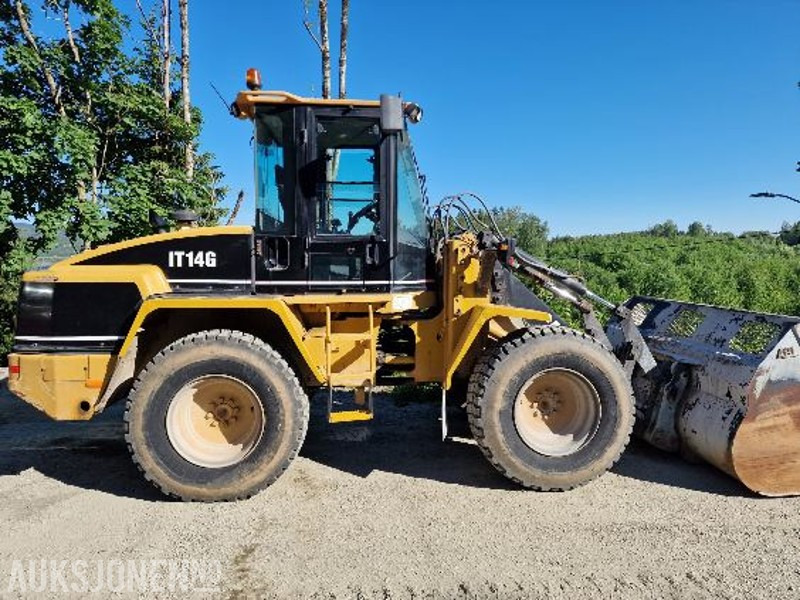 1999 Cat IT14G hjullaster snø skuffe/grus skuffe 10039 timer - Ελαστιχοφόρος φορτωτής: φωτογραφία 2 1999 Cat IT14G hjullaster snø skuffe/grus skuffe 10039 timer - Ελαστιχοφόρος φορτωτής: φωτογραφία 2