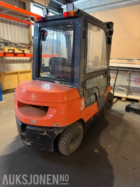 2000 Toyota 62-7FDF25 Gaffeltruck - Ανυψωτικό μηχάνημα: φωτογραφία 1 2000 Toyota 62-7FDF25 Gaffeltruck - Ανυψωτικό μηχάνημα: φωτογραφία 1