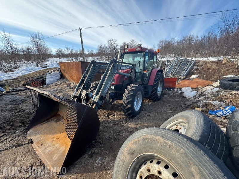 2002 CASE IH CS94A Traktor - Frontlaster - Skuff - Nye dekk - 5124T - Τρακτέρ: φωτογραφία 1 2002 CASE IH CS94A Traktor - Frontlaster - Skuff - Nye dekk - 5124T - Τρακτέρ: φωτογραφία 1