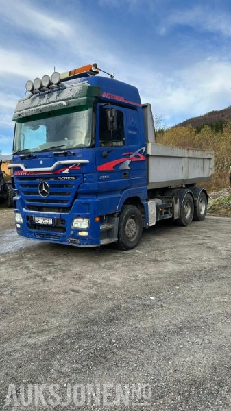 Φορτηγό ανατρεπόμενο 2002 Mercedes-Benz 2657LS/33 Euro 3 6X4 Tippbil: φωτογραφία 7