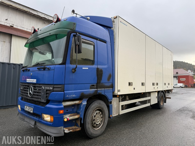 2003 Mercedes-Benz 1831L/60 4X2 - Φορτηγό κόφα: φωτογραφία 1 2003 Mercedes-Benz 1831L/60 4X2 - Φορτηγό κόφα: φωτογραφία 1