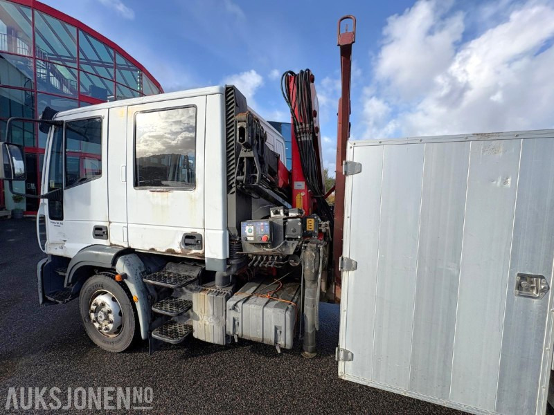 2004 Iveco 120E24 EUROCARGO kranbil - registrert for 5 sitteplasser - Φορτηγό με γερανό: φωτογραφία 5 2004 Iveco 120E24 EUROCARGO kranbil - registrert for 5 sitteplasser - Φορτηγό με γερανό: φωτογραφία 5