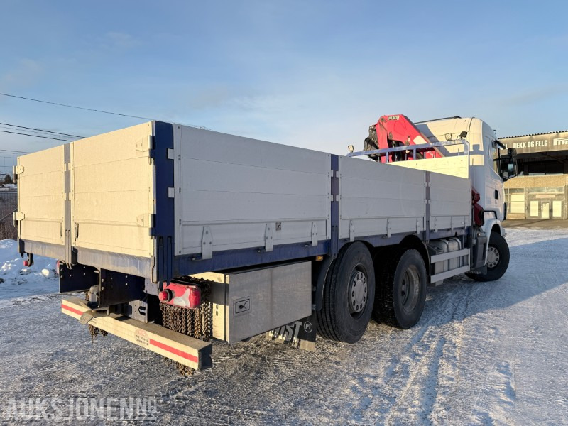 2004 Scania R420 6X2 Kranbil - HMF 1430 kran - NY EU! - Φορτηγό με γερανό: φωτογραφία 4 2004 Scania R420 6X2 Kranbil - HMF 1430 kran - NY EU! - Φορτηγό με γερανό: φωτογραφία 4