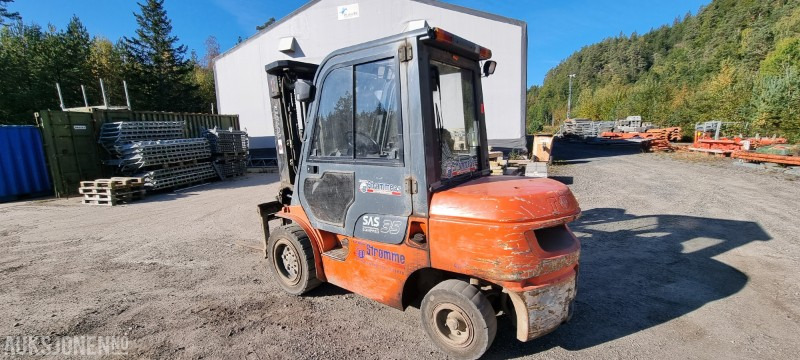 2006 Toyota 02-7FDJF35 gaffeltruck / 427 timer - Ανυψωτικό μηχάνημα: φωτογραφία 5 2006 Toyota 02-7FDJF35 gaffeltruck / 427 timer - Ανυψωτικό μηχάνημα: φωτογραφία 5