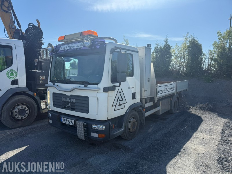 2007 MAN TGL 8.240 - Automat - EU OK - Kran og Tipp - EURO4T - 133025 km - Φορτηγό με γερανό: φωτογραφία 1 2007 MAN TGL 8.240 - Automat - EU OK - Kran og Tipp - EURO4T - 133025 km - Φορτηγό με γερανό: φωτογραφία 1
