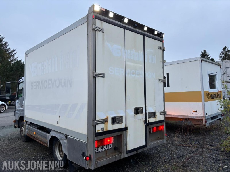 2007 Mercedes-Benz Servicebil Med Palfinger kran og Diesel generator. - Φορτηγό κόφα: φωτογραφία 5 2007 Mercedes-Benz Servicebil Med Palfinger kran og Diesel generator. - Φορτηγό κόφα: φωτογραφία 5