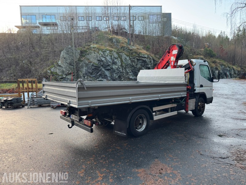 2008 Fuso Canter 7C18 - kranbil med 3-veis tipp - Atlas AK601.3 kran - EU-godkjent til 05/2026 - Φορτηγό με γερανό: φωτογραφία 5 2008 Fuso Canter 7C18 - kranbil med 3-veis tipp - Atlas AK601.3 kran - EU-godkjent til 05/2026 - Φορτηγό με γερανό: φωτογραφία 5