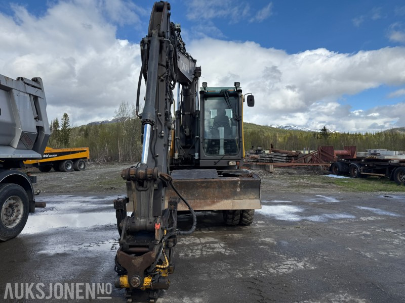 2008 Volvo EW160C hjulgraver - jernbanerigget - tiltrotator - Εκσκαφέας: φωτογραφία 2 2008 Volvo EW160C hjulgraver - jernbanerigget - tiltrotator - Εκσκαφέας: φωτογραφία 2
