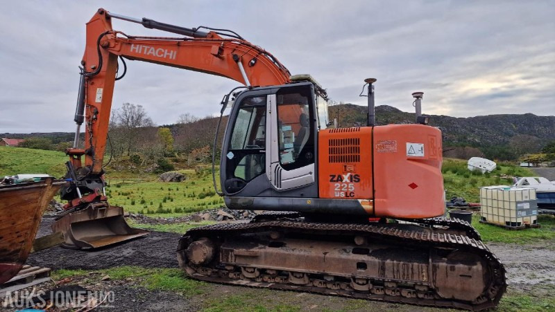 2009 Hitachi ZX225USLC-3 Beltegraver m/GPS/Rototilt med klype/Pusseskuffe, 12800 timer - Εκσκαφέας: φωτογραφία 3 2009 Hitachi ZX225USLC-3 Beltegraver m/GPS/Rototilt med klype/Pusseskuffe, 12800 timer - Εκσκαφέας: φωτογραφία 3
