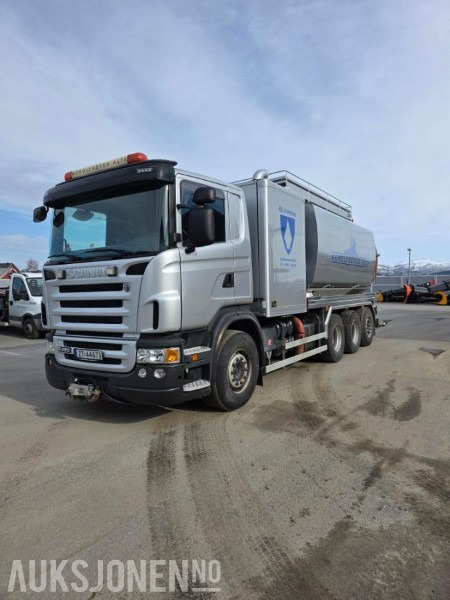 2009 Scania G480 8X4 Kombi suge/spylebil - Fico 2KDE - 125000KM - Κοινοτικο όχημα/ Ειδικό όχημα: φωτογραφία 2 2009 Scania G480 8X4 Kombi suge/spylebil - Fico 2KDE - 125000KM - Κοινοτικο όχημα/ Ειδικό όχημα: φωτογραφία 2