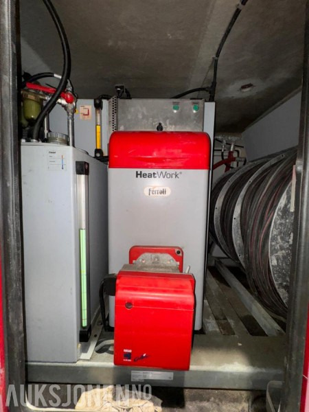 Παρελκόμενα για Κατασκευή μηχανήματα 2010 HeatWork HW 3600 Mobilt varmekraftverk med diverse matter og 5 stk CliWi air systems 300: φωτογραφία 9 Παρελκόμενα για Κατασκευή μηχανήματα 2010 HeatWork HW 3600 Mobilt varmekraftverk med diverse matter og 5 stk CliWi air systems 300: φωτογραφία 9