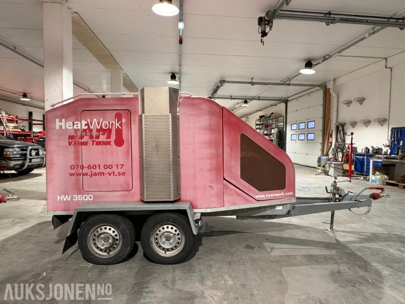 Παρελκόμενα για Κατασκευή μηχανήματα 2010 HeatWork HW 3600 Mobilt varmekraftverk med diverse matter og 5 stk CliWi air systems 300: φωτογραφία 8 Παρελκόμενα για Κατασκευή μηχανήματα 2010 HeatWork HW 3600 Mobilt varmekraftverk med diverse matter og 5 stk CliWi air systems 300: φωτογραφία 8