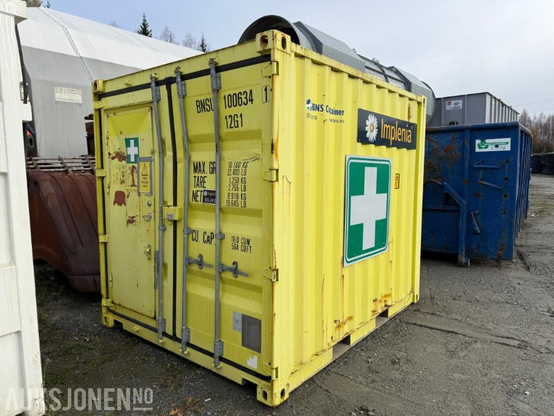 2011 10ft BNS HMS Container - Εξοπλισμού κατασκευών: φωτογραφία 1 2011 10ft BNS HMS Container - Εξοπλισμού κατασκευών: φωτογραφία 1