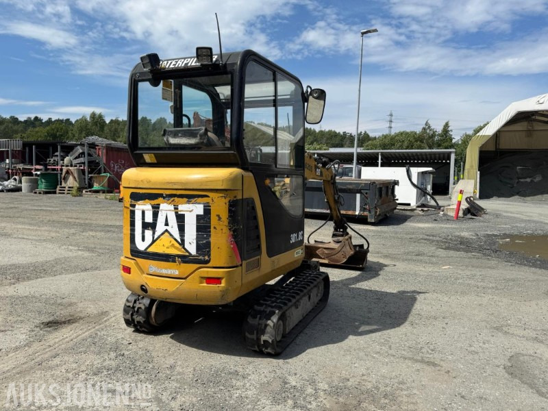 Μίνι εκσκαφέας 2011 Cat 301.8 minigraver m/Smalskuffe og hydraulisk pusseskuffe: φωτογραφία 7