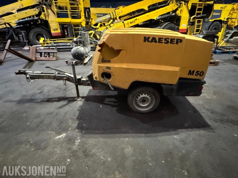 2011 Kaeser M 50 tilhengermontert kompressor - Εξοπλισμού κατασκευών: φωτογραφία 4 2011 Kaeser M 50 tilhengermontert kompressor - Εξοπλισμού κατασκευών: φωτογραφία 4