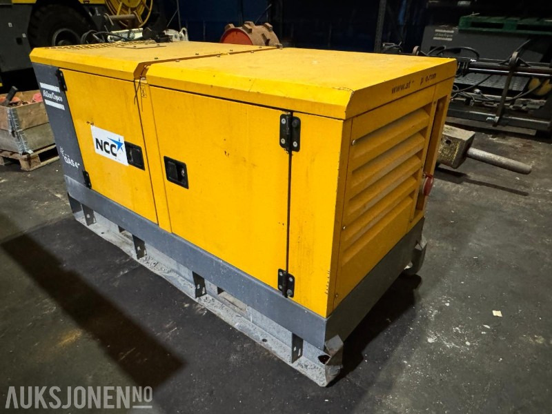 2012 Atlas Copco QAS 40 strømaggregat / 40KVA - Εξοπλισμού κατασκευών: φωτογραφία 1 2012 Atlas Copco QAS 40 strømaggregat / 40KVA - Εξοπλισμού κατασκευών: φωτογραφία 1