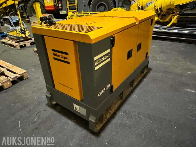 2013 Atlas Copco QAS 20 strømaggregat / 20KVA - Εξοπλισμού κατασκευών: φωτογραφία 5 2013 Atlas Copco QAS 20 strømaggregat / 20KVA - Εξοπλισμού κατασκευών: φωτογραφία 5
