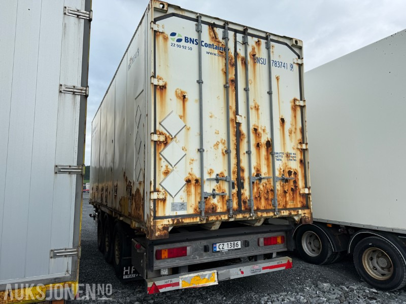 2013 HFR trippelkjerre med container - Τρέιλερ: φωτογραφία 4 2013 HFR trippelkjerre med container - Τρέιλερ: φωτογραφία 4