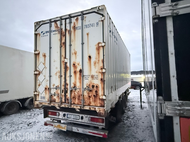 2013 HFR trippelkjerre med container - Τρέιλερ: φωτογραφία 4 2013 HFR trippelkjerre med container - Τρέιλερ: φωτογραφία 4
