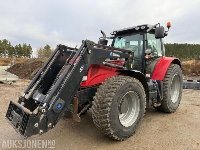 2013 Massey Ferguson 7616 Dyna-6 med Trima +5.1P frontlaster - Τρακτέρ: φωτογραφία 1 2013 Massey Ferguson 7616 Dyna-6 med Trima +5.1P frontlaster - Τρακτέρ: φωτογραφία 1