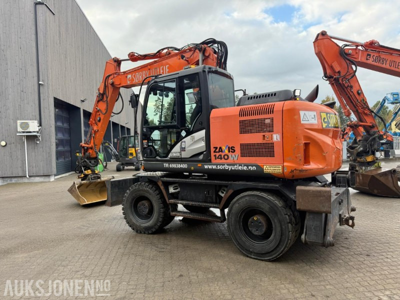 2014 Hitachi Zaxis 140W HJULGRAVER ENGCON TILTROTATOR SERVICEHISTORIKK SENTRALSMØRING. - Εκσκαφέας: φωτογραφία 4 2014 Hitachi Zaxis 140W HJULGRAVER ENGCON TILTROTATOR SERVICEHISTORIKK SENTRALSMØRING. - Εκσκαφέας: φωτογραφία 4